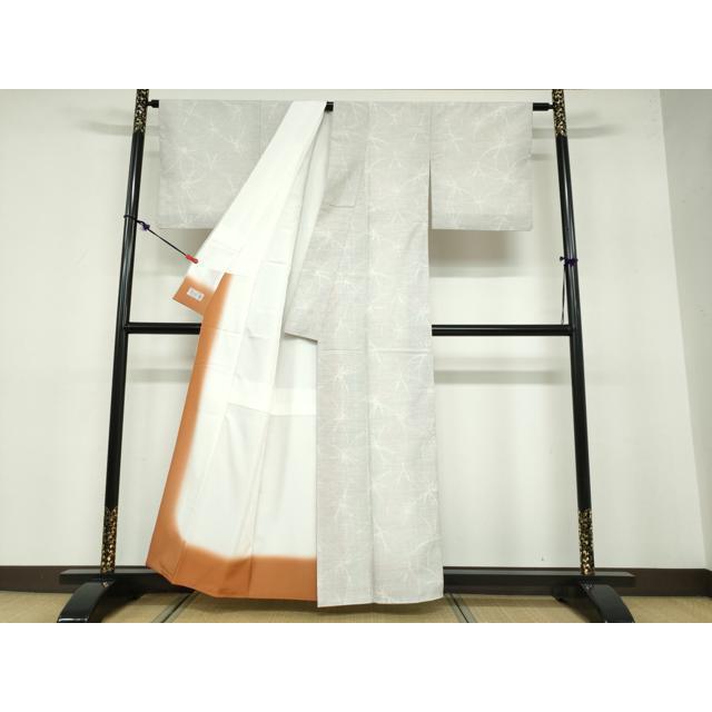 平和屋着物●洗える最高級着物　＜英＞はなぶさ謹製　小紋　花尽くし文　洗える着物　DABB0511ud