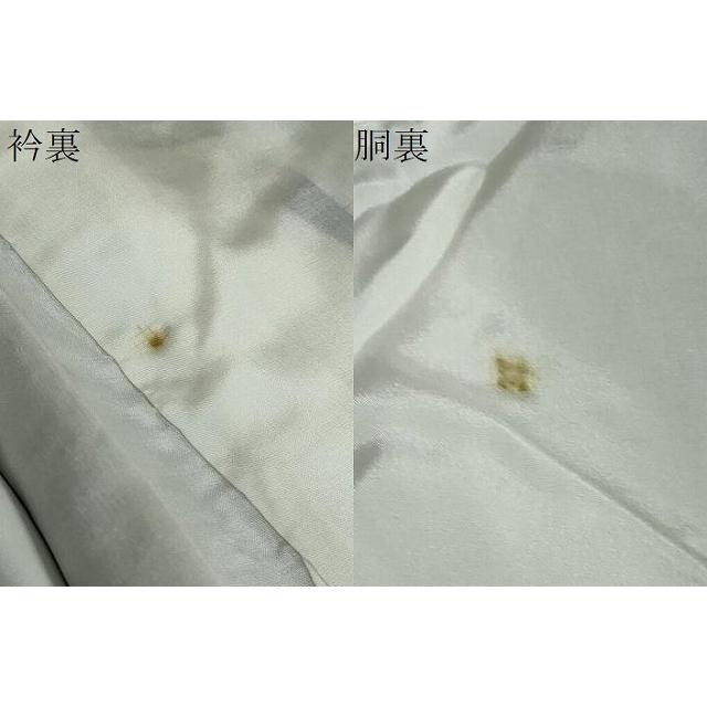 平和屋着物●国指定重要無形文化財　本場久米島紬　手織　抽象文様　正絹　逸品　未使用　DABB0564ud_6