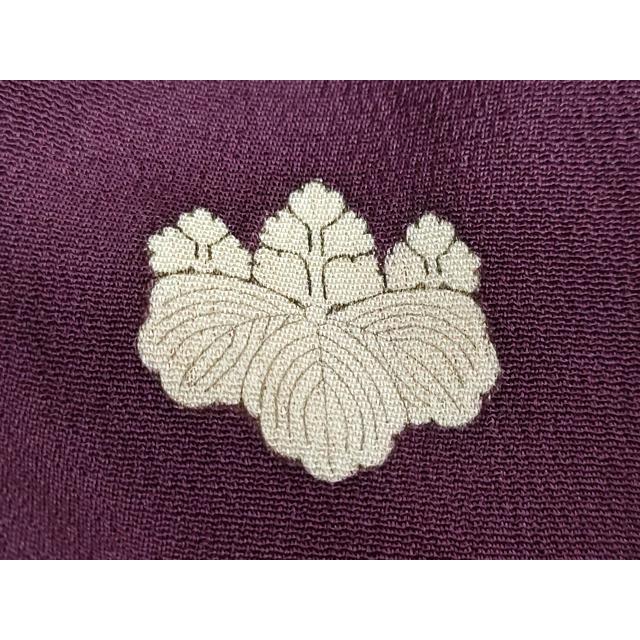 平和屋着物○アンティーク 大正ロマン 色留袖 刺繍 扇面草花文 正絹