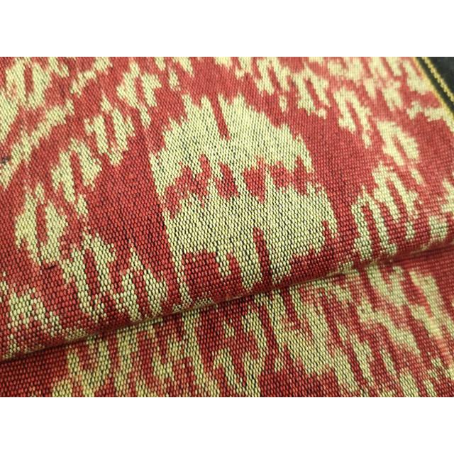 平和屋着物●創作　全通柄袋帯　イカット　綿　逸品　DABB4923ps 平和屋着物○創作 全通柄袋帯 イカット 綿 逸品 DABB4923ps : 平和屋