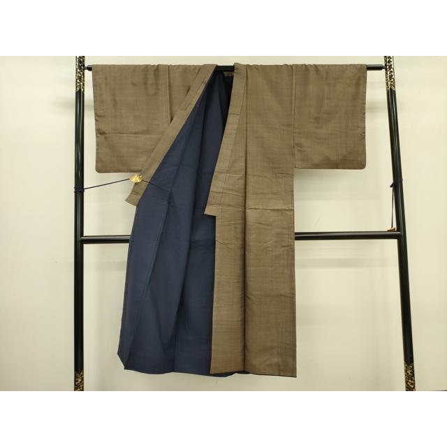 平和屋着物□男性 本場大島紬 抽象文様 正絹 逸品 DABB7052op : 平和屋