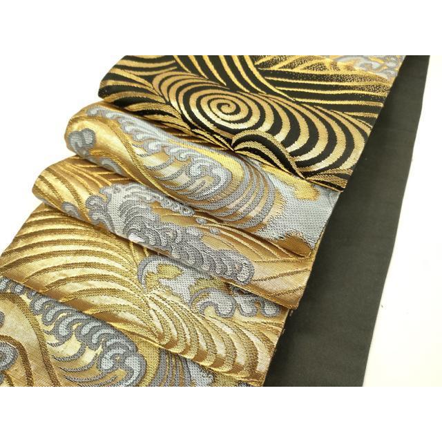 平和屋着物●両面　半幅帯　変わり間道　正絹　逸品　DABD0841op 平和屋着物○両面 半幅帯 変わり間道 正絹 逸品 DABD0841opの通販 by