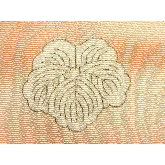 平和屋本店●アンティーク　大正ロマン　振袖　刺繍　御所車草花文　暈し染め　金糸　逸品　DABC2403ud_8