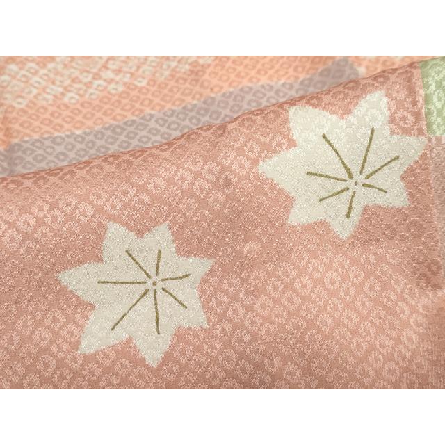 平和屋着物●長襦袢　無双仕立て　エ霞草花文　金彩　正絹　逸品　未使用　DABC2649ud 平和屋着物○長襦袢 無双仕立て エ霞草花文 金彩 正絹 逸品 未使用