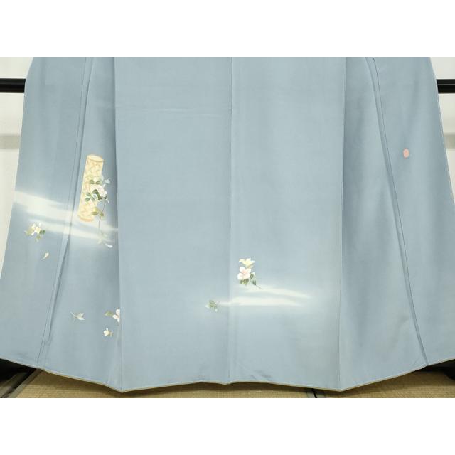 平和屋着物●本加賀友禅作家　南 克治　訪問着　飾花文　正絹　逸品　未使用　DABC2673ud_3