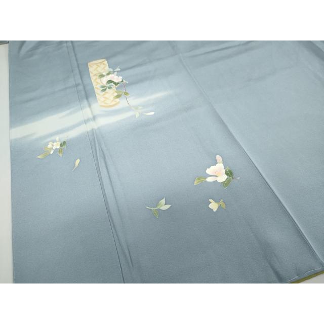 平和屋着物●本加賀友禅作家　南 克治　訪問着　飾花文　正絹　逸品　未使用　DABC2673ud_4