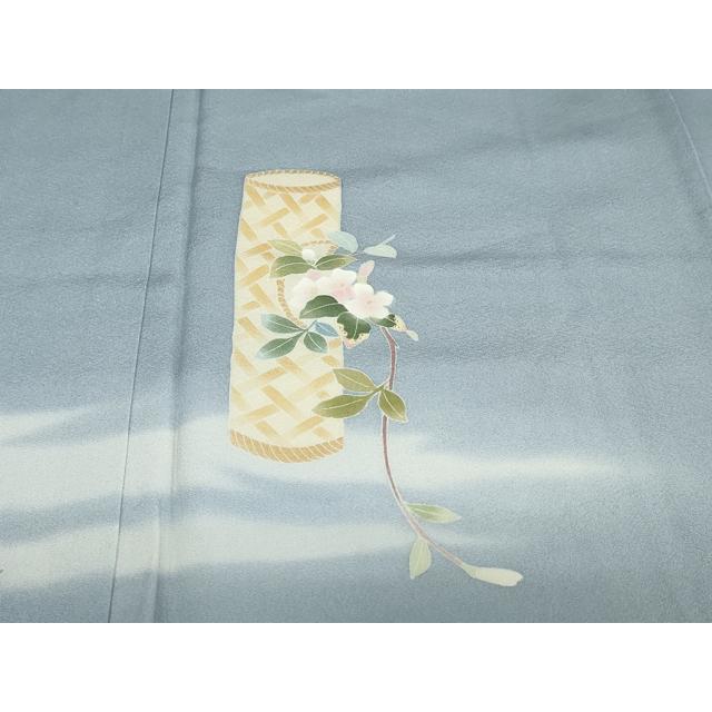 平和屋着物●本加賀友禅作家　南 克治　訪問着　飾花文　正絹　逸品　未使用　DABC2673ud_5