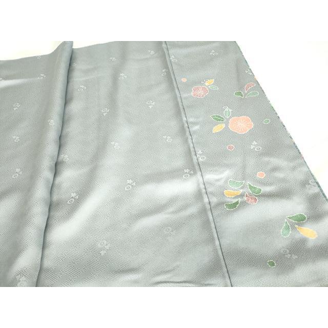 平和屋着物●訪問着　鴛鴦牡丹文　金彩　正絹　逸品　DABC3580az