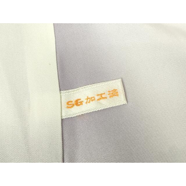 平和屋着物●本場大島紬　白大島　9マルキ　雪輪間道　正絹　逸品　DABC3658az 平和屋着物○本場大島紬 白大島 9マルキ 雪輪間道 正絹 逸品
