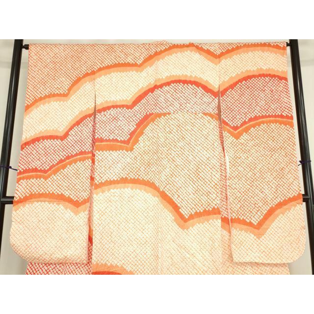 平和屋着物●豪華振袖　総絞り　雲重ね文　正絹　逸品　DABC3778az 平和屋着物○豪華振袖 総絞り 雲重ね文 正絹 逸品 DABC3778az : 平和屋