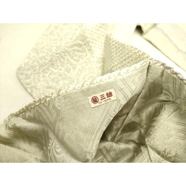 平和屋着物●名門　藤娘きぬたや・総絞り　九寸名古屋帯　道長華文　正絹　逸品　DABE1308op 平和屋着物○名門 藤娘きぬたや・総絞り 九寸名古屋帯 総絞り 草花