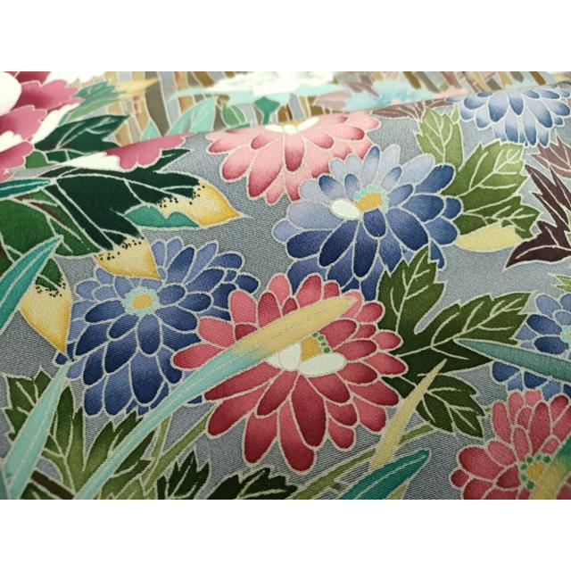 平和屋着物●本場加賀友禅作家　森田耕三　黒留袖　四季の花　正絹　逸品　未使用　DABD1042ps_6