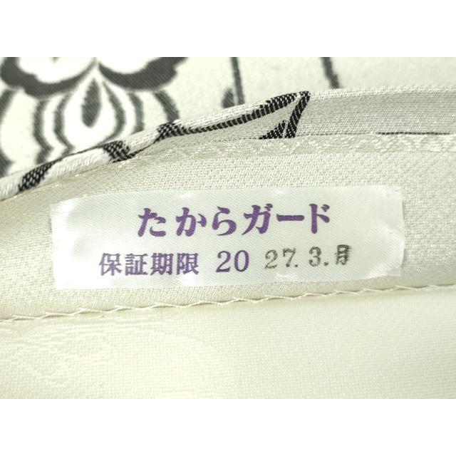 平和屋着物●世界的友禅作家　千地泰弘　両面　六通柄袋帯　千地天女　更紗花文　金銀糸　正絹　逸品　DABD1570ps