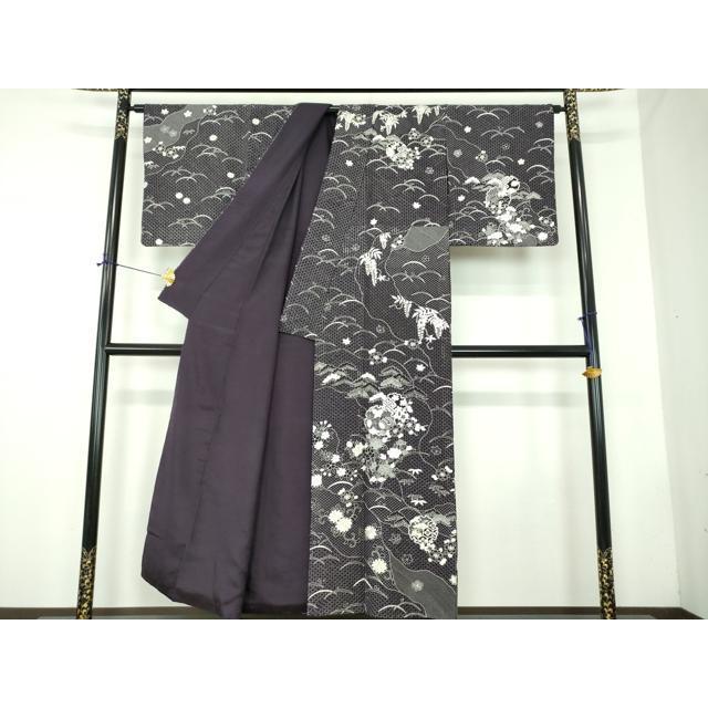 平和屋着物●最高級　中国三大刺繍　スワトウ刺繍　汕頭刺繍　総刺繍　訪問着　雪輪宝尽くし花文　正絹　逸品　DABD1855ps_2