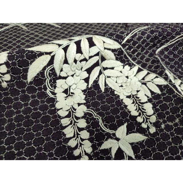 平和屋着物●最高級　中国三大刺繍　スワトウ刺繍　汕頭刺繍　総刺繍　訪問着　雪輪宝尽くし花文　正絹　逸品　DABD1855ps_7