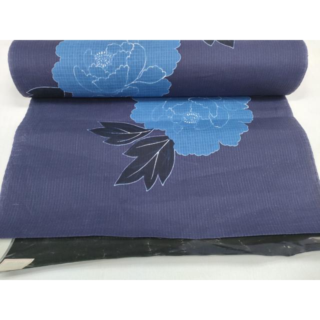 平和屋着物＊夏物 ファッションデザイナー コシノジュンコ 綿紅梅 浴衣