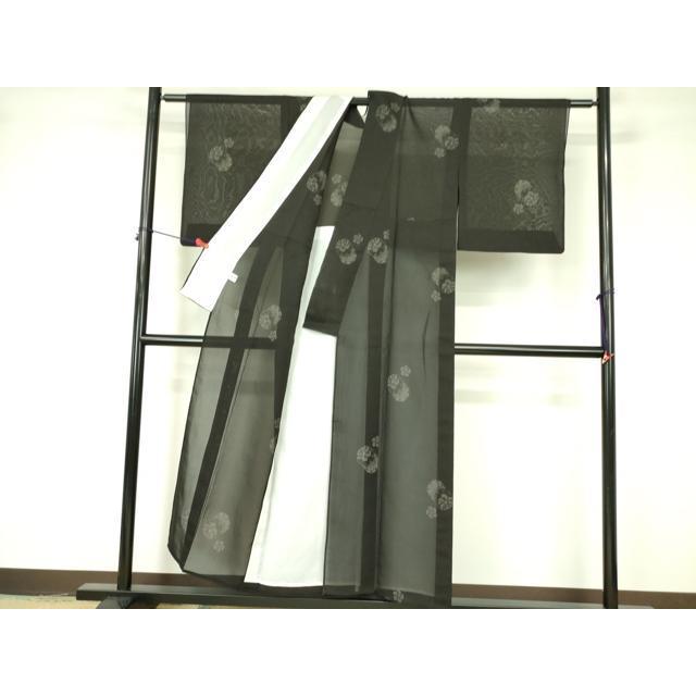 平和屋着物＊夏物　本場大島紬　夏大島　舞花　正絹　逸品　DABE1851op_2