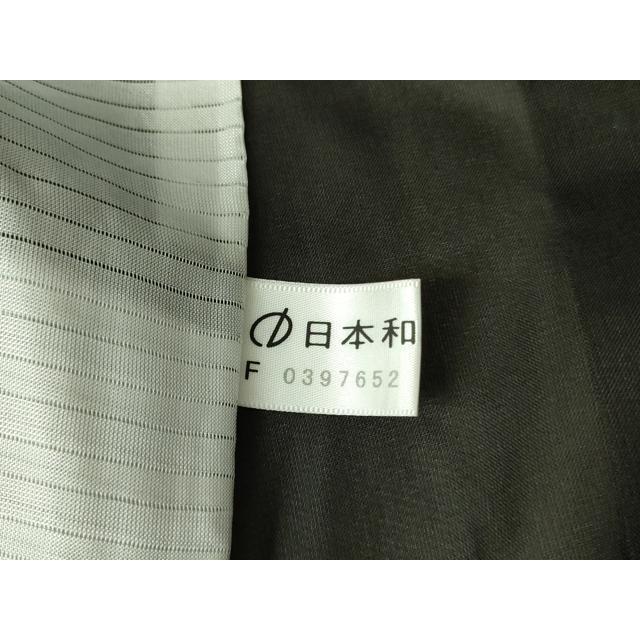 平和屋着物＊夏物　本場大島紬　夏大島　舞花　正絹　逸品　DABE1851op_7