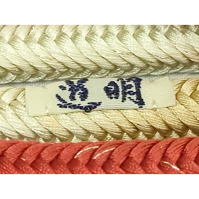 平和屋着物●極上　有職組紐道明　帯締め　奈良組　金糸　宮内庁御用　国立博物館御用　東京芸術大学御用　逸品　未使用　DZAA11968kh6_4