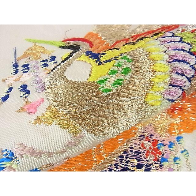 龍村平蔵製 平和屋本店○極上 フォーマルな袋帯 正絹 六通 金糸 波模様 光涛文 龍村平蔵製 逸品 極上 BJ 本袋帯 逸品 金糸 千代の冠錦 着物・浴衣