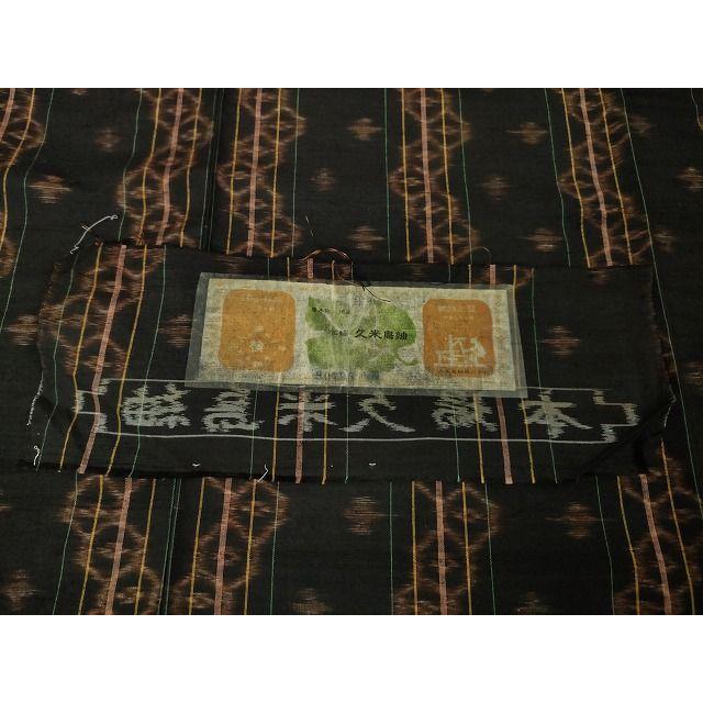 平和屋本店□極上 国指定重要無形文化財 本場久米島紬 草木染