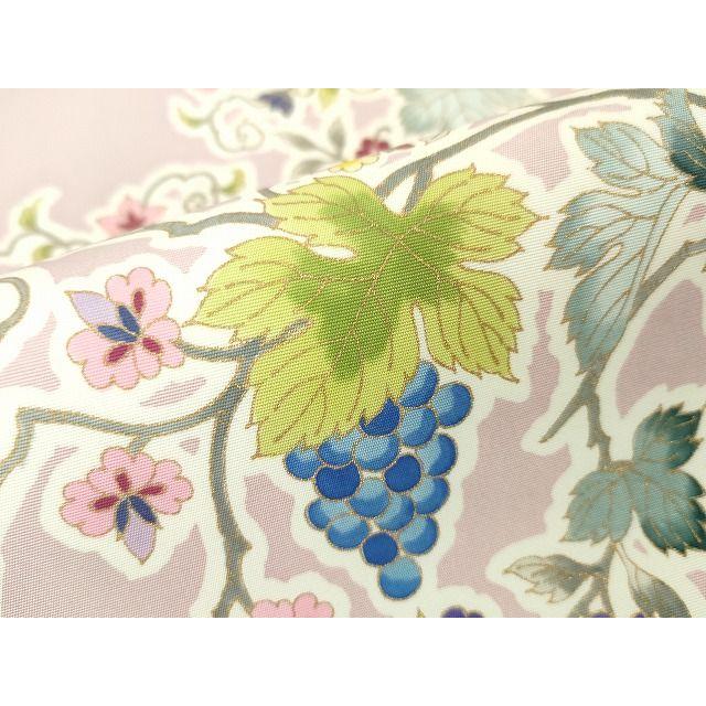 平和屋着物□極上 西陣 川島織物 六通柄 本袋帯 七宝文 黒地 銀糸 逸品