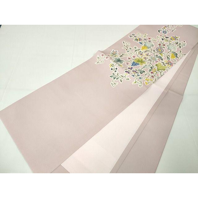 平和屋着物○名門木屋太 今河織物 六通柄袋帯 市松花丸文 正絹 逸品