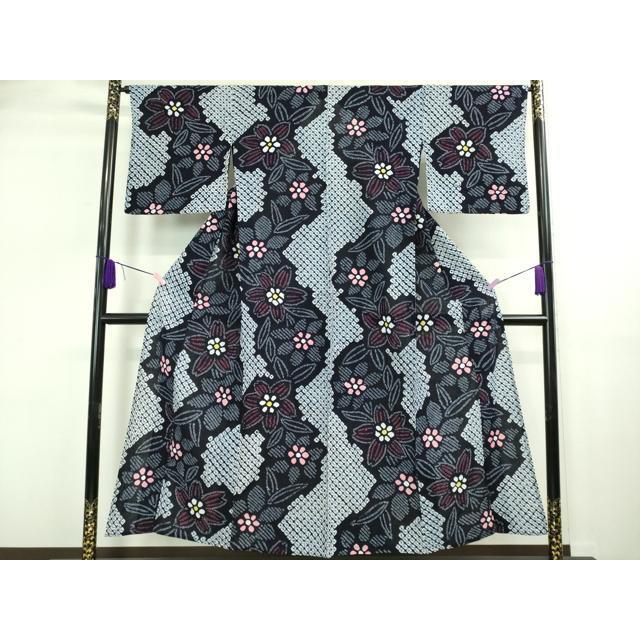 平和屋本店□極上 夏物 竹田嘉兵衛商店 絞りの開祖 竹田庄九郎 浴衣