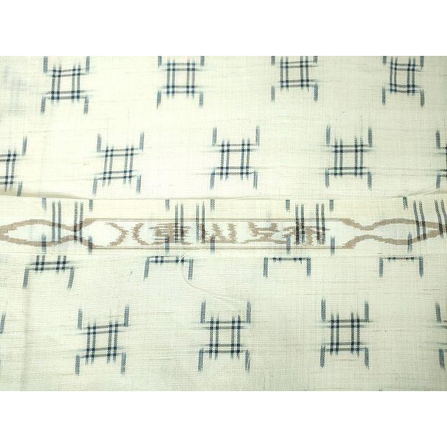 平和屋本店□希少 夏物 沖縄県無形文化財指定 本場八重山上布