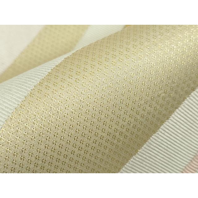 名古屋帯 塩瀬 木目柄模様 暈し はちじょう八丈色 O-3381 名古屋