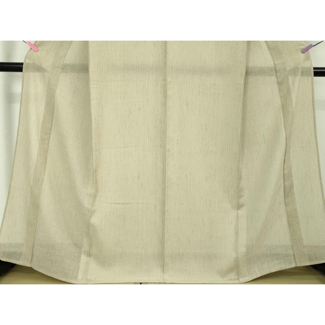 平和屋本店■希少　夏物　結城紬　夏結城　奥順謹製　織・青木静子　証紙付き　逸品　未使用　DZAA3719kh5 平和屋本店□希少 夏物 結城紬 夏結城 奥順謹製 織・青木静子 証紙付き