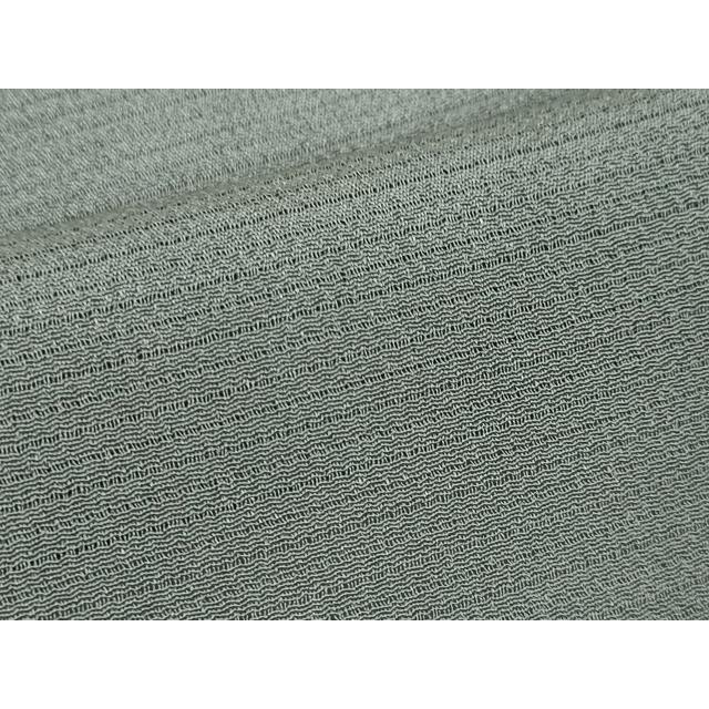 平和屋本店□極上 夏物 京都祇園の老舗 ぎをん齋藤 色無地 絽縮緬 鉛色