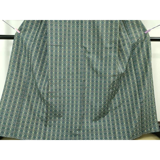 平和屋本店■極上　本場琉球　読谷山花織　紬地　草木染　手織　池原竹子作　証紙付き　逸品　未使用　DZAA4419kh5 平和屋本店□極上 本場琉球 読谷山花織 紬地 草木染 手織 池原竹子作