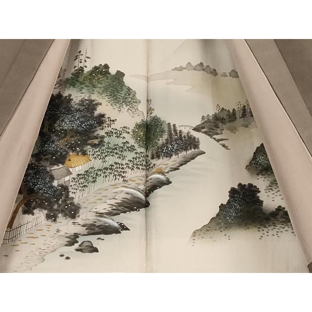 平和屋本店■極上　男性　紬　アンサンブル　着物：赤墨色　羽織：胡桃染色　逸品　DZAA4532kh5 平和屋本店□極上 男性 紬 アンサンブル 着物：赤墨色 羽織：胡桃染色