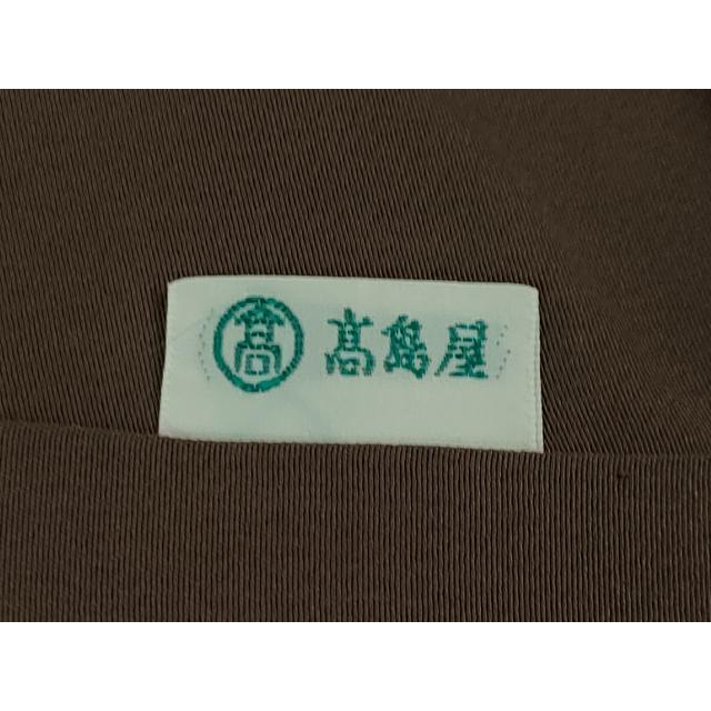 平和屋本店■希少　郡上紬　草木染　訪問着　横段文　高島屋扱い　逸品　DZAA4687kh5 平和屋本店□希少 郡上紬 草木染 訪問着 横段文 高島屋扱い 逸品