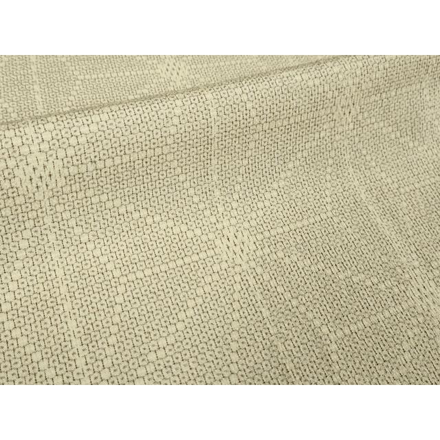 平和屋本店▽極上　白鷹お召　単衣　110亀甲　麻の葉　逸品　未使用　DZAA5224kh5 平和屋本店□極上 白鷹お召 単衣 110亀甲 麻の葉 逸品 未使用