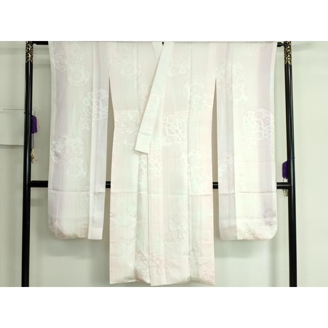 平和屋本店■振袖用長襦袢　袷　花毬地紋　逸品　未使用　DZAA5508kh5 平和屋本店□振袖用長襦袢 袷 花毬地紋 逸品 未使用 DZAA5508kh5