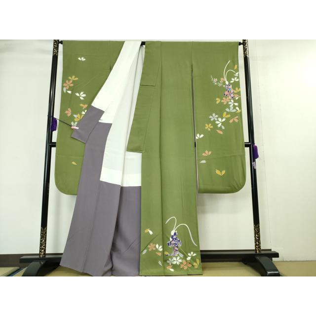 平和屋本店□極上 世界的人形師 辻村寿三郎 ジュサブロー 振袖・長襦袢