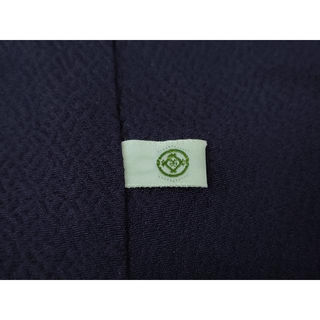 平和屋本店■極上　創業460年・千總　振袖　駒刺繍　立波花松文　鉄紺色地　金彩　松坂屋扱い　逸品　DZAA6222kh5