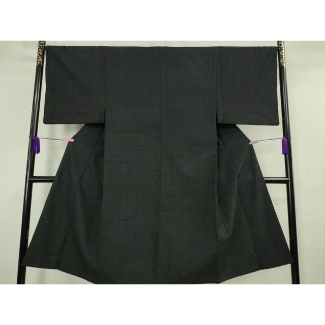 平和屋本店□極上 男性 本場結城紬 重要無形文化財 杢 奥順謹製