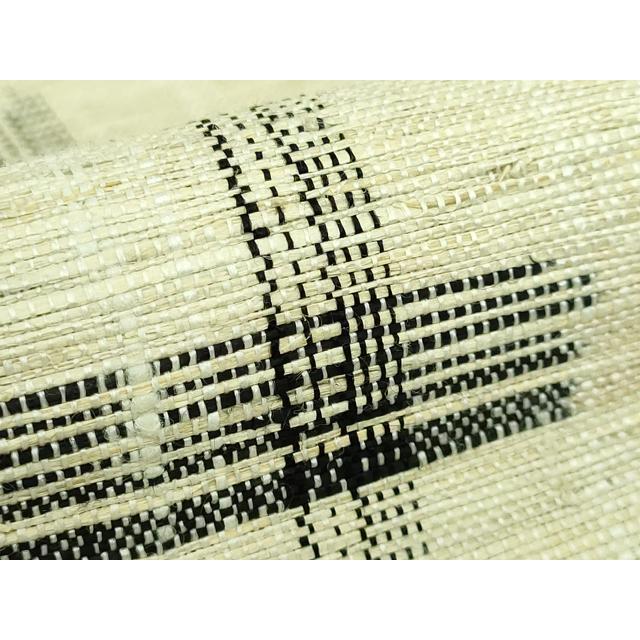 平和屋本店□極上 夏物 銀座もとじ 八寸名古屋帯 絣柄 自然