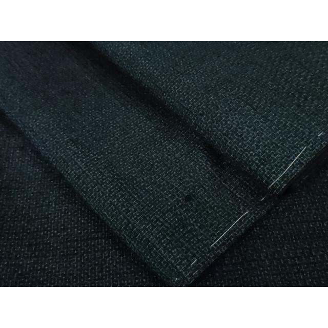 平和屋着物□極上 男性 結城紬 アンサンブル 長襦袢(袷)3点セット  