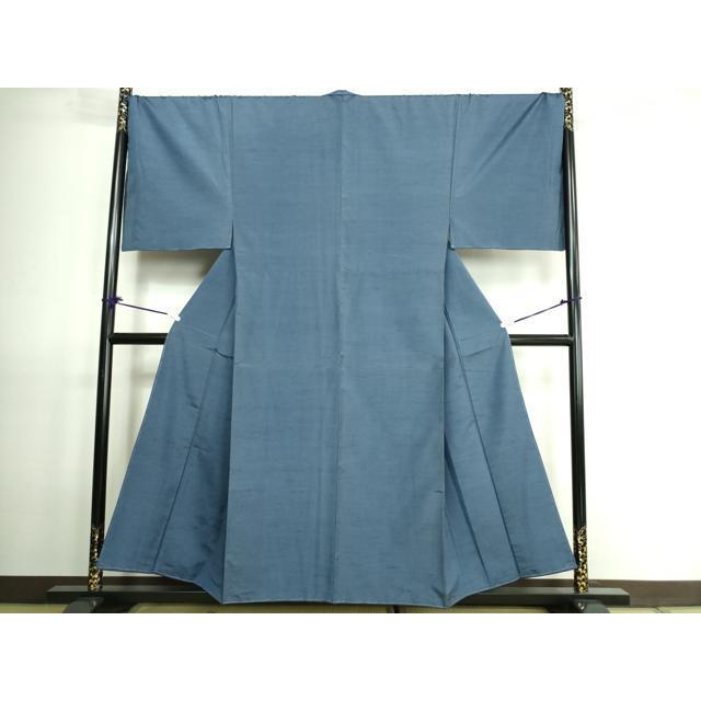 平和屋着物□極上 男性 紬 アンサンブル キングサイズ 長羽織 色無地  