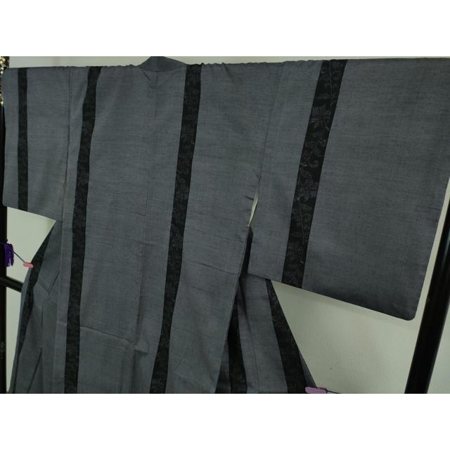 平和屋本店□極上 本場結城紬 重要無形文化財 奥順謹製 100亀甲 飛び