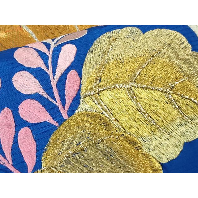 平和屋本店□極上 夏物 お引きずり・お引き摺り・引き振袖 絽 駒刺繍