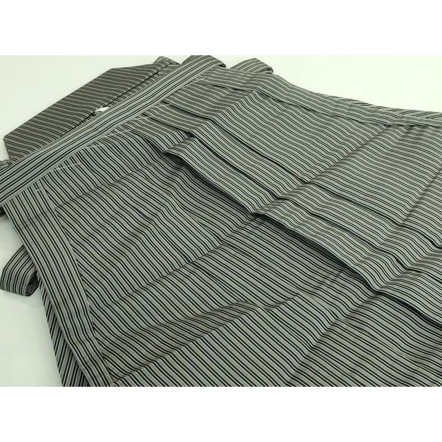 平和屋着物□極上 男性 本場神代平 馬乗り袴 縞 逸品 DZAA8018kh5 