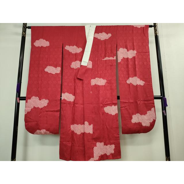 平和屋本店□極上 振袖・長襦袢(無双仕立て・半衿刺繍)・袋帯セット 総