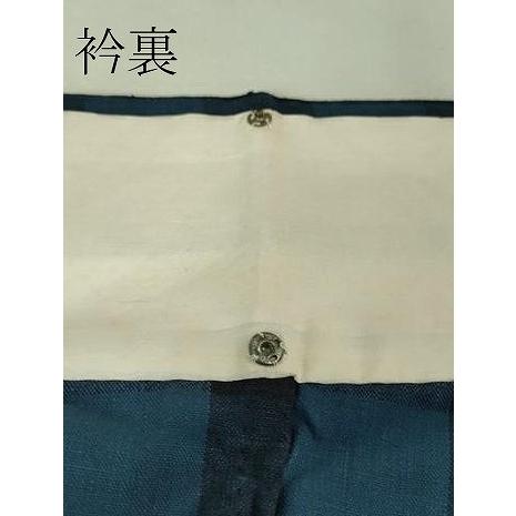 平和屋本店○極上 浦野理一 紬 格子 薄縹色×濃藍色 逸品 DZAA8442kh5
