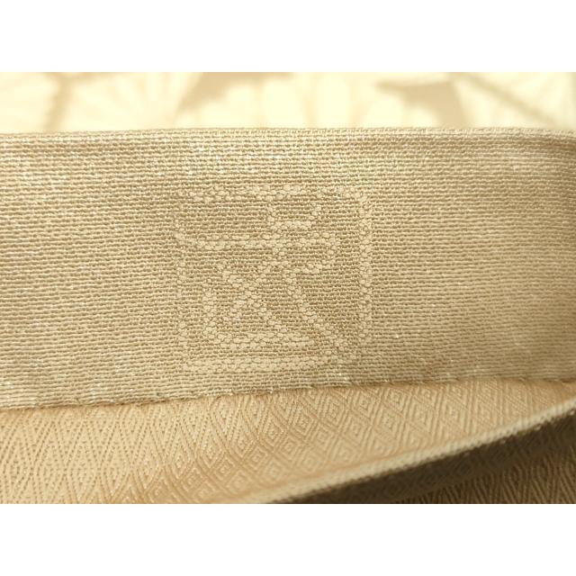 平和屋本店□最高級 人間国宝 北村武資 煌彩錦 六通柄袋帯 亀甲菊紋 水