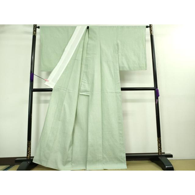 平和屋本店□希少 夏物 本場結城上布 本場結城紬技術保持者 野村半平